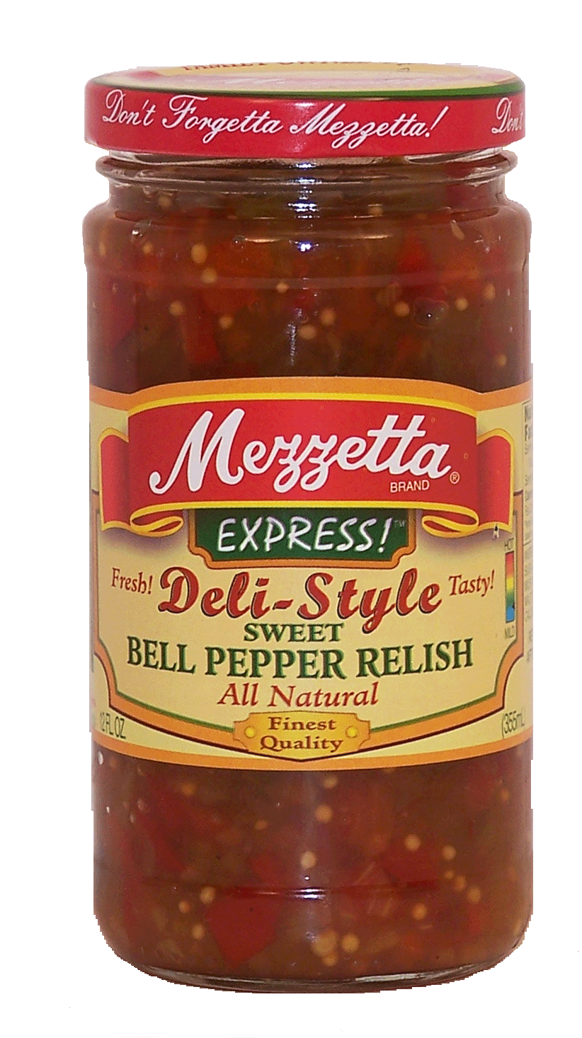 Mezzetta Express! deli-style sweet bell pepper relish Full-Size Picture